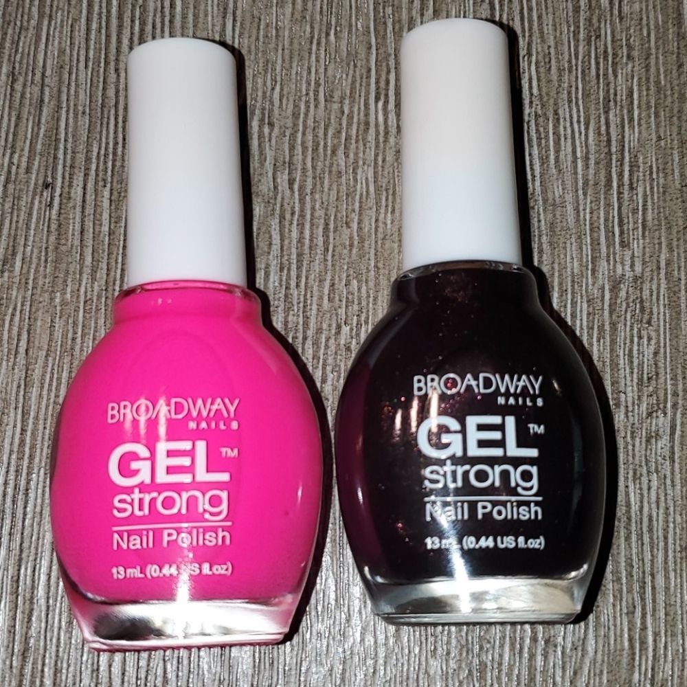 Broadway nails gel strong Black & Grape Jello